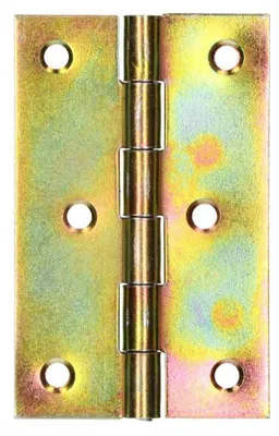 Productafbeelding van KOTARBAU - Meubelscharnier 70 x 45 mm - opgerold verzinkte scharnier voor deuren, kasten en kisten - robuuste deur en meubels (1 stuk)