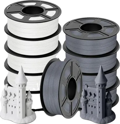 Produktbild von 3D-Drucker-Filament, PLA-Material, 1,75 mm Durchmesser, HSYG PLA  5WT5GY, HSYG PLA  5WT5GY