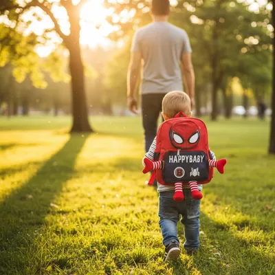Produktbild von Kinderrucksack | Happy Baby | Rot