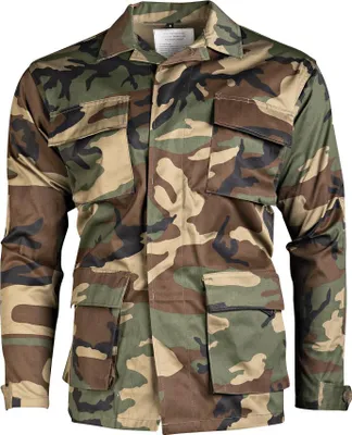 Produktbild von US-Feldjacke Herren, Typ BDU (Woodland) Größe L