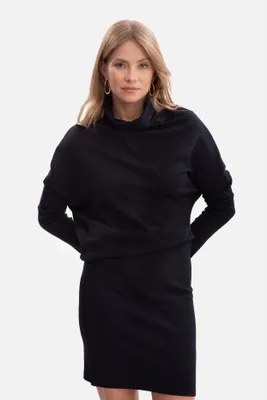 Produktbild von BeWear Damen-Strickkleid Bivould B309 schwarz S/M