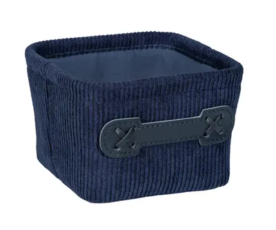 Immagine prodotto di Cestino da bagno Anela Quadrato blu scuro