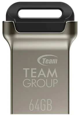 Produktbild von Team Group C162 64GB, 64 GB, USB Typ-A, 3.2 Gen 1 (3.1 Gen 1), 85 MB/s, Kappe, Schwarz