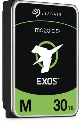 Zdjęcie produktu dla Seagate Exos M, 30 TB, 7200 RPM, 512 MB, 3.5", SATA