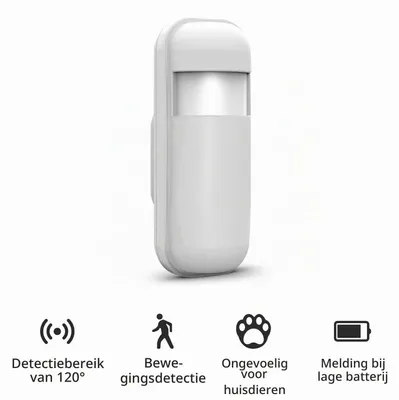 Obrázek produktu pro Bezdrátový infračervený detektor pohybu, PIR senzor pohybu pro bezdrátový domácí alarm