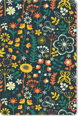 Produktbild von MuchoWow® Mauspad Mousepad Mädchen - Schmetterling - Pflanzen - Muster - Mädchen - Kinder - Mädchen 18x27 cm - Mousepads - Maus Mat - Pad - Mausunterlage