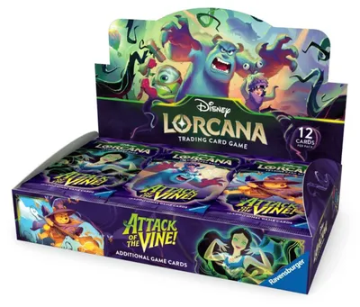 Image de Jeu de cartes à collectionner Disney Lorcana : L'attaque de la vigne  - Présentoir de 24 boosters (en anglais)
