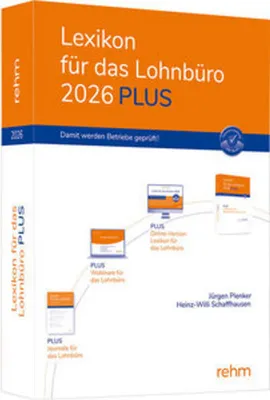 Produktbild von Lexikon für das Lohnbüro 2026 PLUS