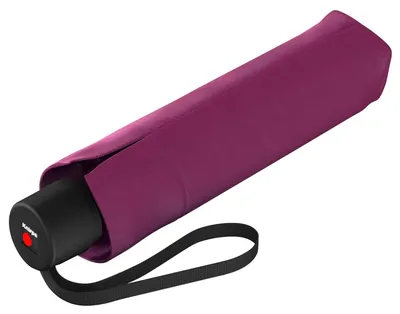 Produktbild von Knirps A.050 medium manual Regenschirm Taschenschirm Schirm violet lila
