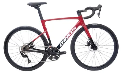 Produktbild von RINOS Carbon Rennrad 700C Shimano 105 R7000 22 Gänge Odin3.0 Rot Schwarz L