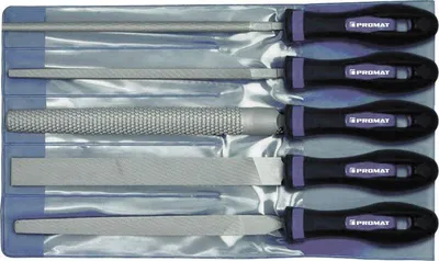 Produktbild von Feilensatz L.250mm Hieb 2 2K-Ergo PROMAT