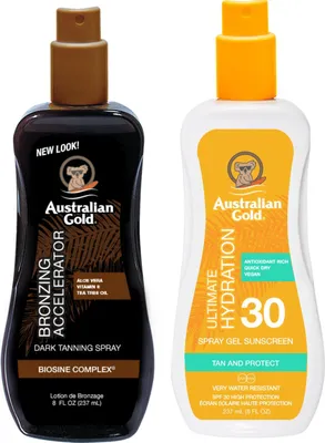 Zdjęcie produktu dla Australian Gold Spray Accelerator + Spray Gel SPF30