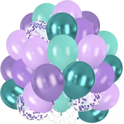 Produktbild von Omgoods – Set mit 60 Ballons in Grün, Weiß und Gold für Dekorationen bei Feiern