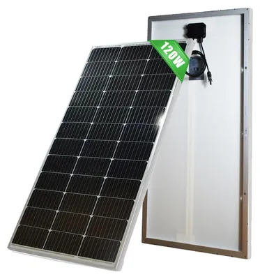 Obrázok produktu pre Solárny panel, vysokoúčinný monokryštalický, vodotesná konštrukcia, 1 ks 120 W