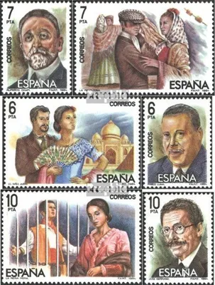 Produktbild von Briefmarken Spanien 1984 Mi 2642-2647 (kompl.Ausg.) postfrisch Komponisten