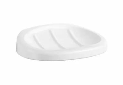 Produktbild von Haceka 1113843 Uno Seifenhalter weiß Kunststoff Bad Ablage Seifenschale Seife