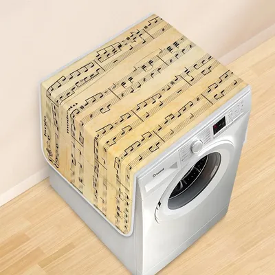 Image de Housses antidérapantes pour lave-linge et sèche-linge, avec 6 compartiments