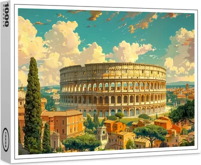 Image de puzzle premium raxxa "Rome", 1000 pièces
