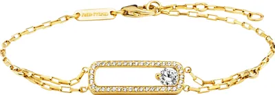 Produktbild von Julie Julsen Armband 925/- Sterling Silber 19cm gold Zirkonia 148260025