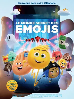 Zdjęcie produktu dla EMOJIS: Tajemniczy świat – 2017 – – 116 x 156 cm – Oryginalny plakat filmowy