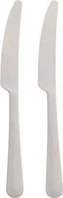 Produktbild von "Circulware" Mehrweg-Messer PP-MF 19,7 cm weiss "Gaia" extra stabil, in Spenderbox