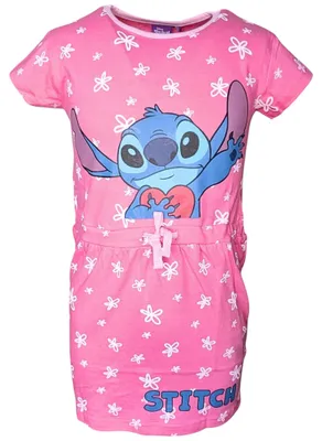Produktbild von Sommerkleid Disney Lilo & Stitch Pink 104 cm