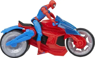 Produktbild von Marvel Spider-Man F68995L0, Motorrad, 4 Jahr(e), Blau, Rot
