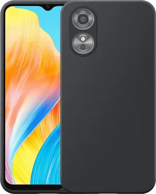 Productafbeelding van Geschikt voor Oppo A18 / A38Telefoonhoesje, zwart, flexibel siliconen TPU - Flexibele achterkantbeschermingSiliconen TPU - Zwart - Smartphonica