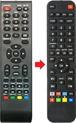 Produktbild von Fernbedienung geeignet für STREAM SYSTEM BM49L71
