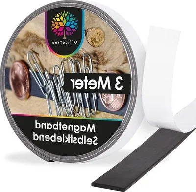 Produktbild von 3m starke Magnetband selbstklebend für Fliegengitter Metallband