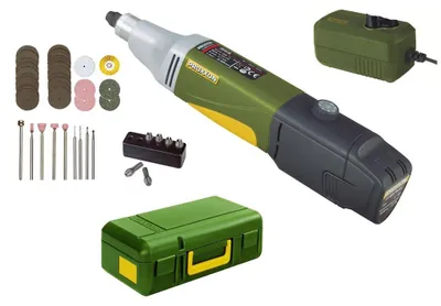 Produktbild von Proxxon 29 800, Gerader Bohrer, Schleifen, Bohren, Lithium-Ion (Li-Ion), 10,8 V, 2,6 Ah, 700 g