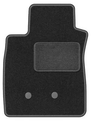 Produktbild von Fahrermatte Velours für Renault Clio III 2005-2012 (Grandtour/Kombi/Schrägheck) – 1-tlg, Graphit, passgenau – Wielganizator LUX