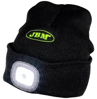 Imagen del producto de Linterna LED Jbm, 120 lúmenes, para gorra. Talla única