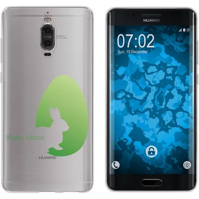 Produktbild von PhoneNatic Case kompatibel mit Huawei Mate 9 Pro Silikon-Hülle Ostern M2