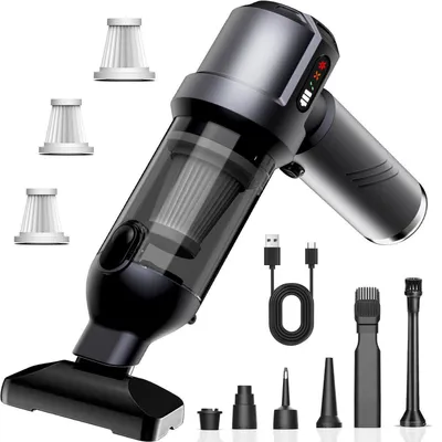 Produktbild von Handstaubsauger Akku 26000Pa Kabellos Bürstenloser Motor 4-in-1 Wiederaufladbar HEPA-Filter 6000mAh