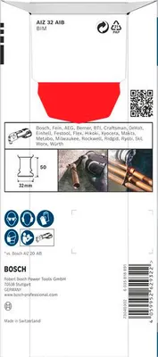 Produktbild von PRO AIZ 32 AIB Blatt für Multifunktionswerkzeuge, 32 x 50 mm, 5-tlg.