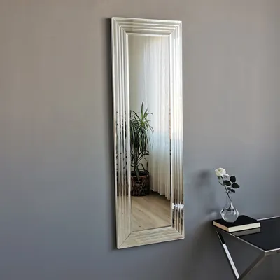 Immagine prodotto di Skye Decor, A301D, specchio da parete, argento, MDF, 40 x 120 cm