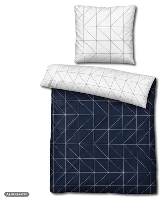 Produktbild von Baumwoll-Satin Bettwäsche 140 x 200 cm + 70 x 90 cm