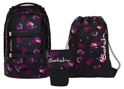 Produktbild von Satch, Schulrucksack-Set PACK Mystic Nights 3-teilig