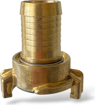 Produktbild von Schnellkupplung Schlauchstück, Messing, Tülle drehbar 25 mm (1 Zoll Schlauch)