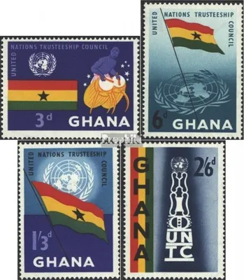 Produktbild von Briefmarken Ghana 1959 Mi 69-72 (kompl.Ausg.) postfrisch UNO