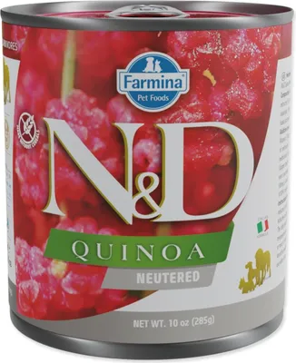Produktbild von Dosen N&D Dog Neutered Quinoa Schweinefleisch 285g