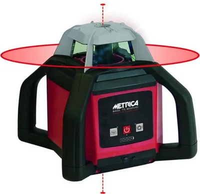 Image de Niveau Laser Bravo rotativo METRICA Rouge - 61385