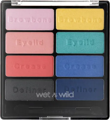 Zdjęcie produktu dla Wet n Wild, Color Icon, Eyeshadow Palette, E7371, Poster Child, 8 Shades, 6 g