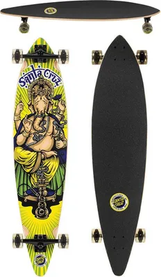 Produktbild von Santa Cruz Ganesh Disco Wheel 43,5" Pintail Longboard