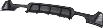 Image de Diffuseur d'échappement Quad Carbon Pro - Pour BMW série 4 F32/F33/F36 M Sport (2014-2018) - look carbone