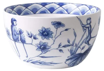 Produktbild von Heinen Delfts Blauw – Joghurtschale Aapjes