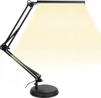 Produktbild von Flexible Schreibtischlampe mit Klemme und Fuß - USB