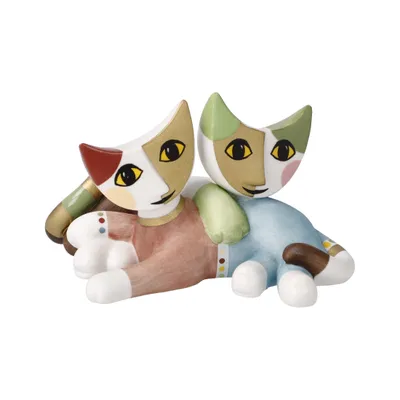 Produktbild von Goebel Figur R.Wachtmeister - Minikatzen Adelia e Ottavio, Biskuitporzellan, Bunt, 5.5 cm, 31400821