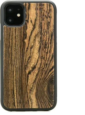 Image de BOCOTE Étui en bois pour iPhone 11